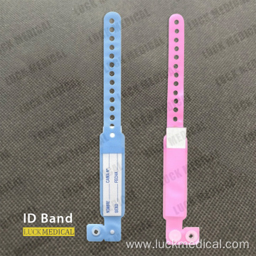 ID Band With Name Card